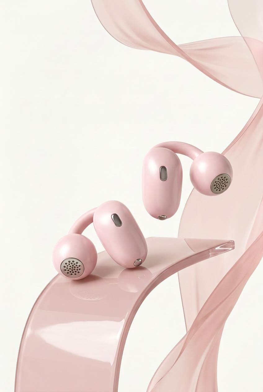 Pink Open Ear Air without text
