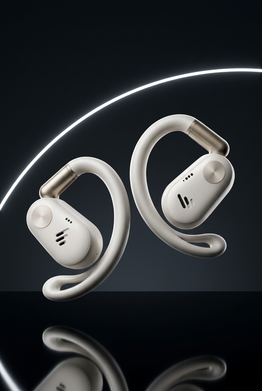 White Anaory Air Pro luxury studio campaign