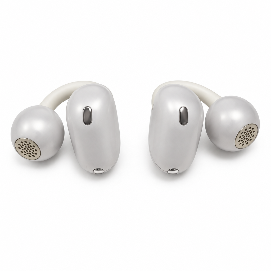 White-background headphone image